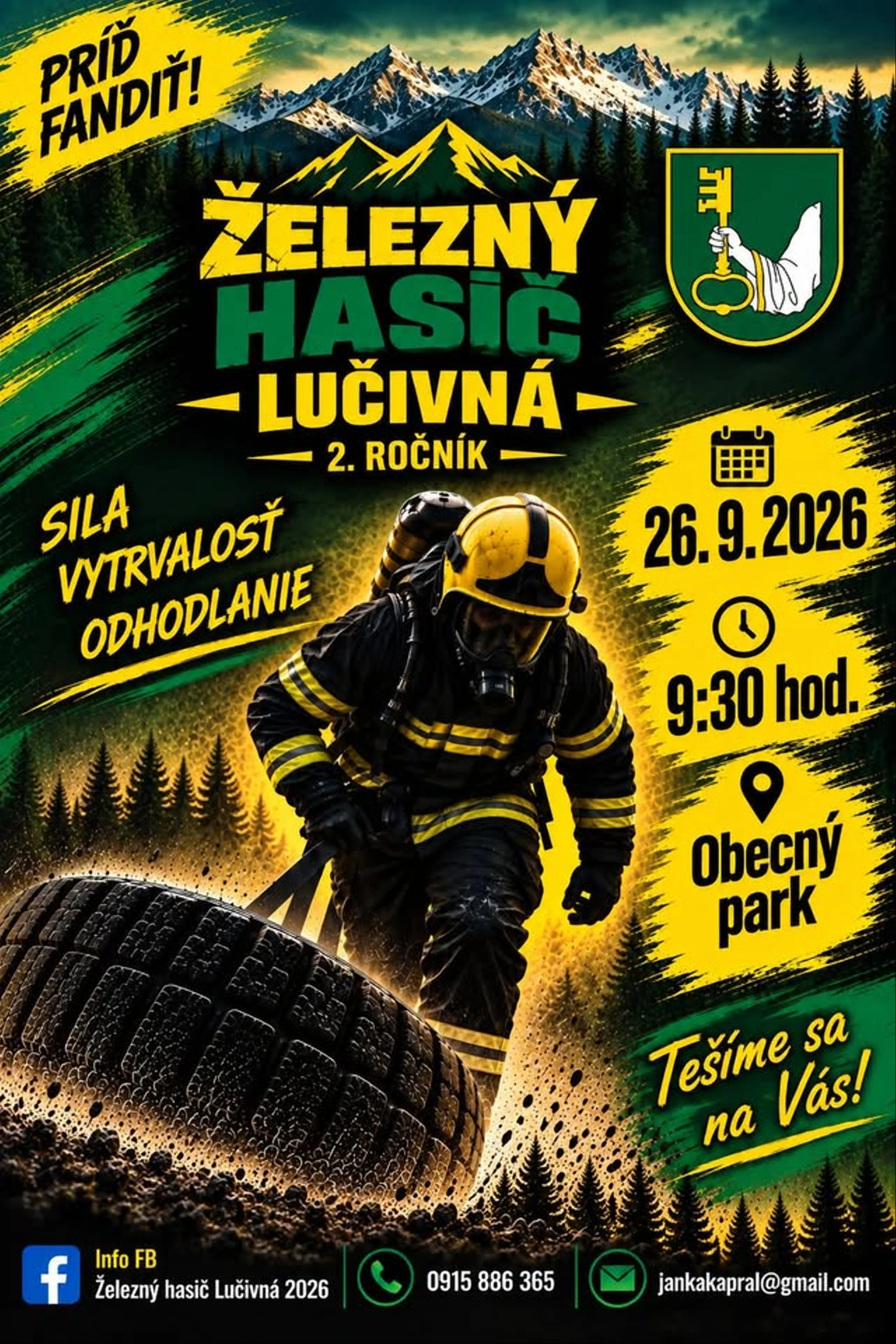 Železný hasič Lučivná 2026