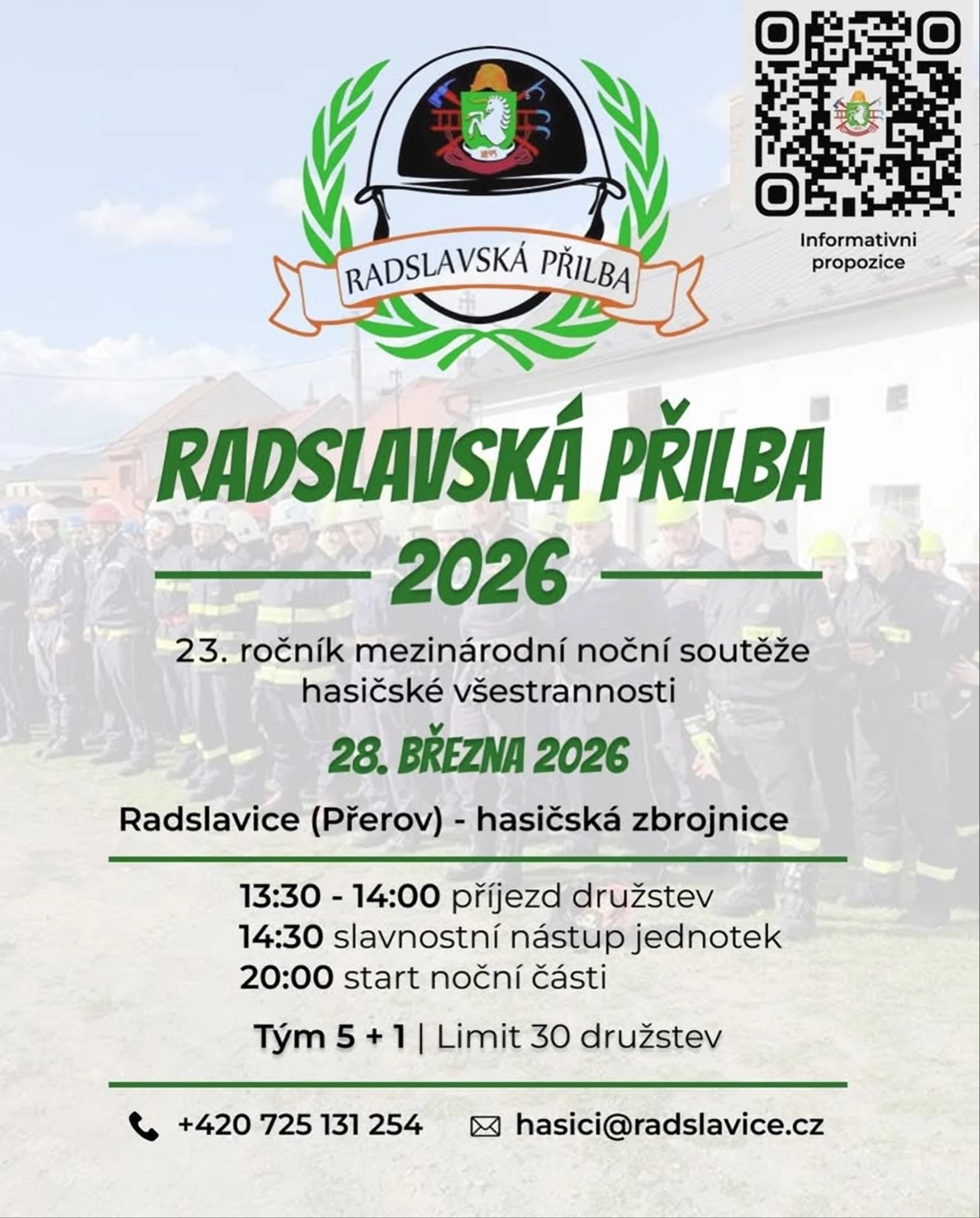 Radslavská přilba | 23. ročník mezinárodní noční soutěže