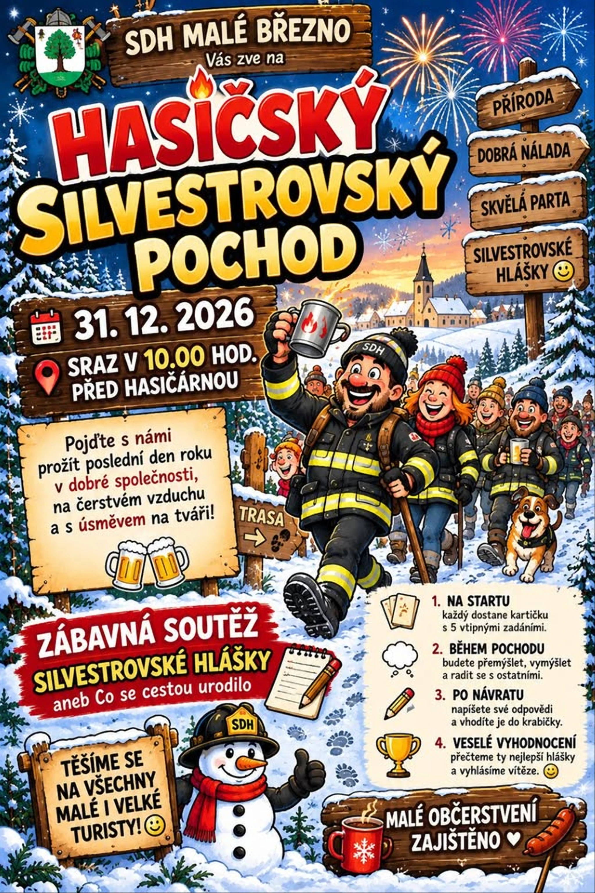 Silvestrovský hasičský pochod