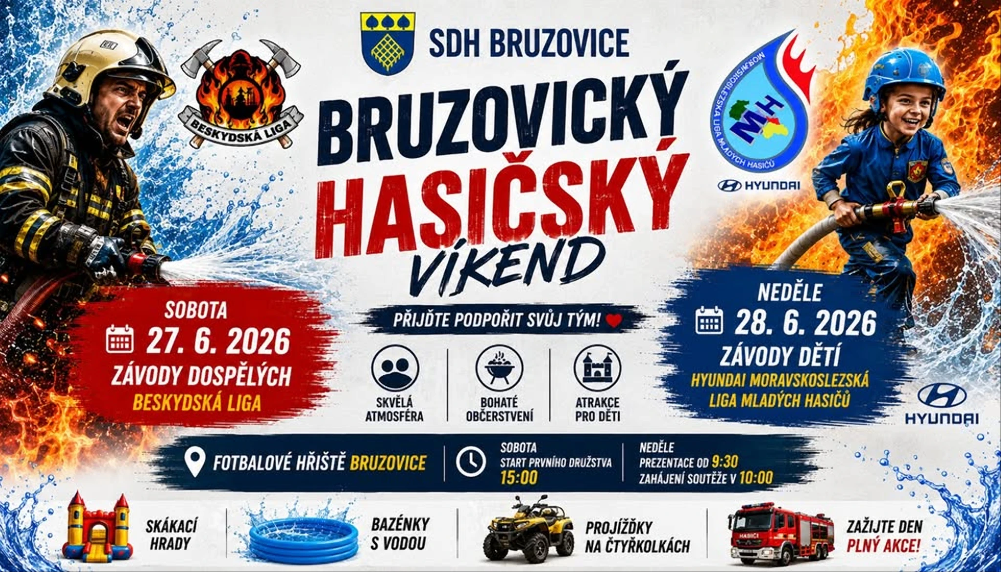 Bruzovický hasičský víkend 2026
