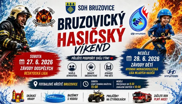 Bruzovický hasičský víkend 2026