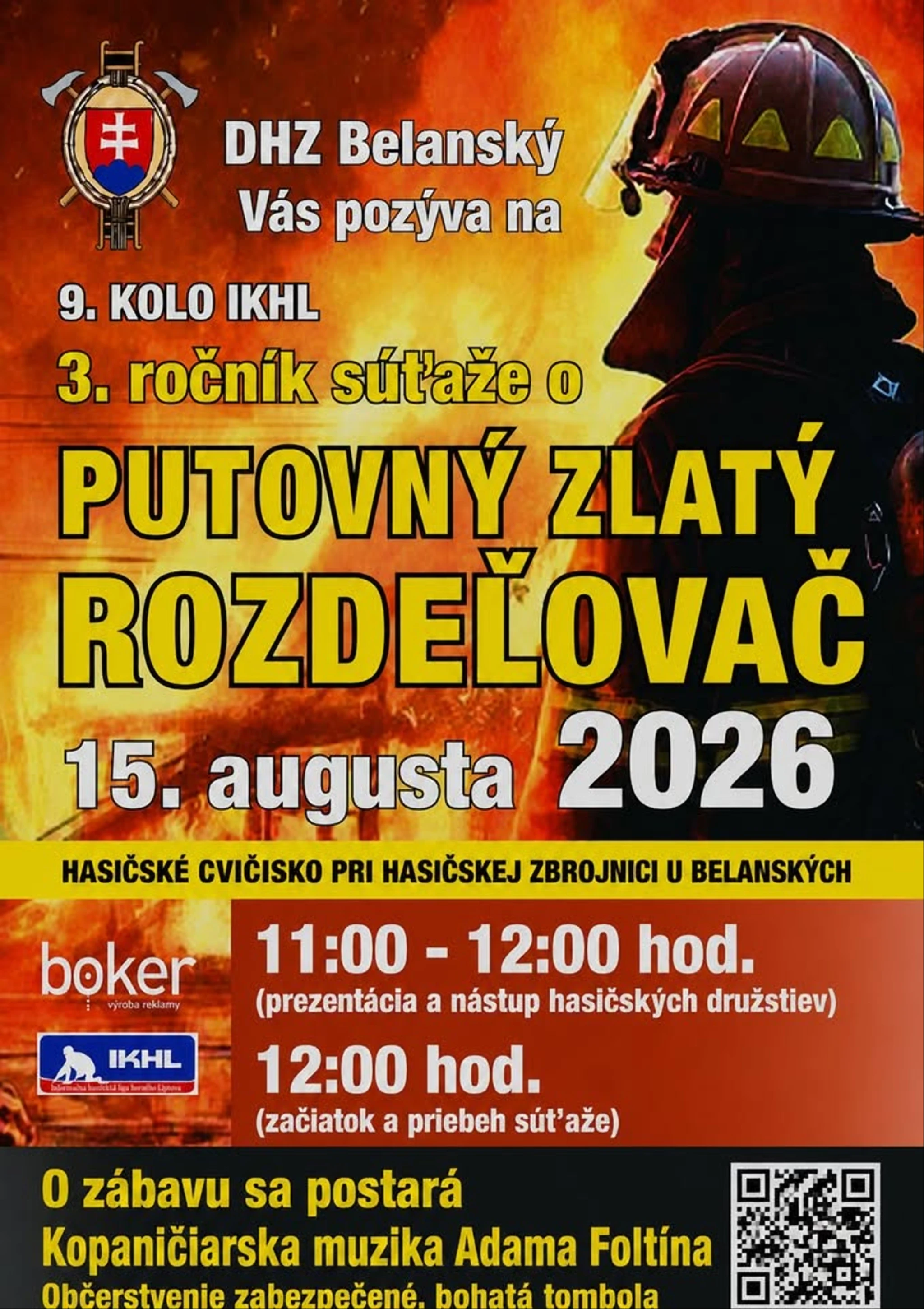 Hasičská súťaž u Belanských