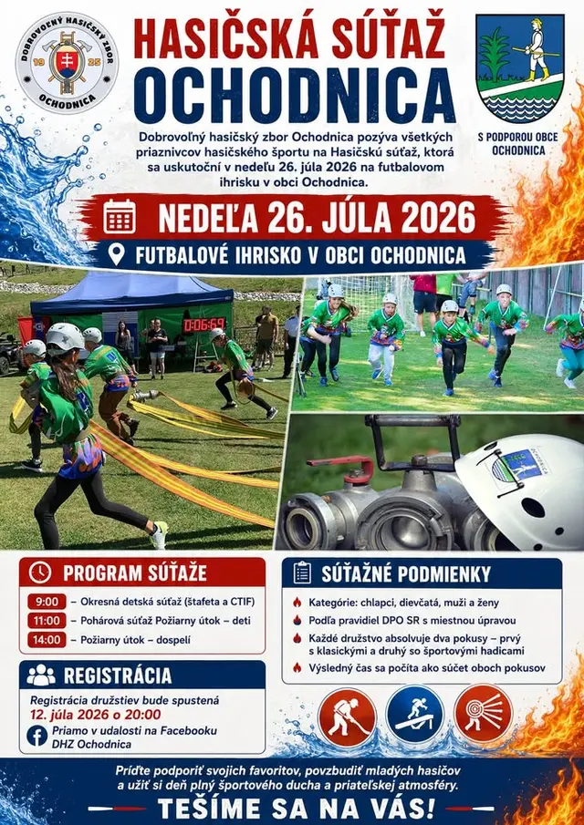 Hasičská súťaž Ochodnica