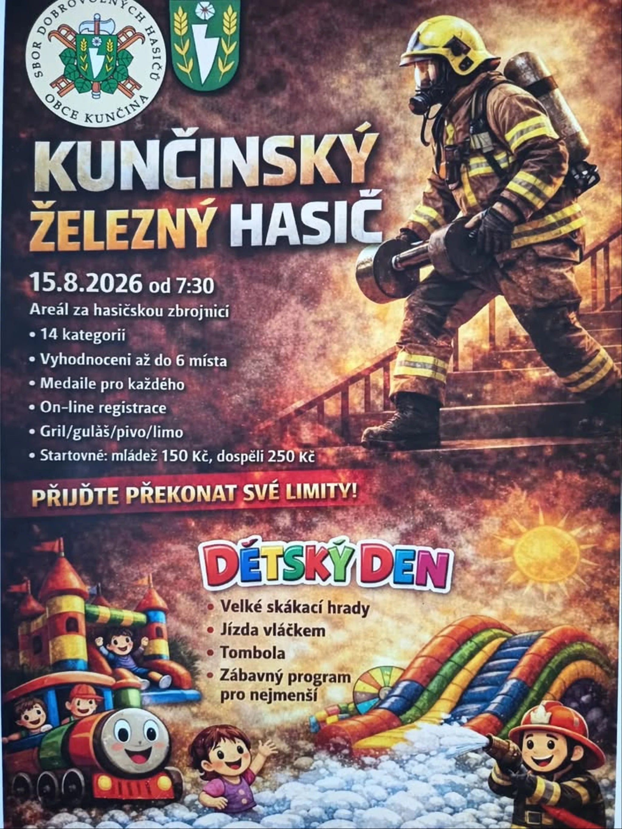Kunčinský Železný hasič 2026