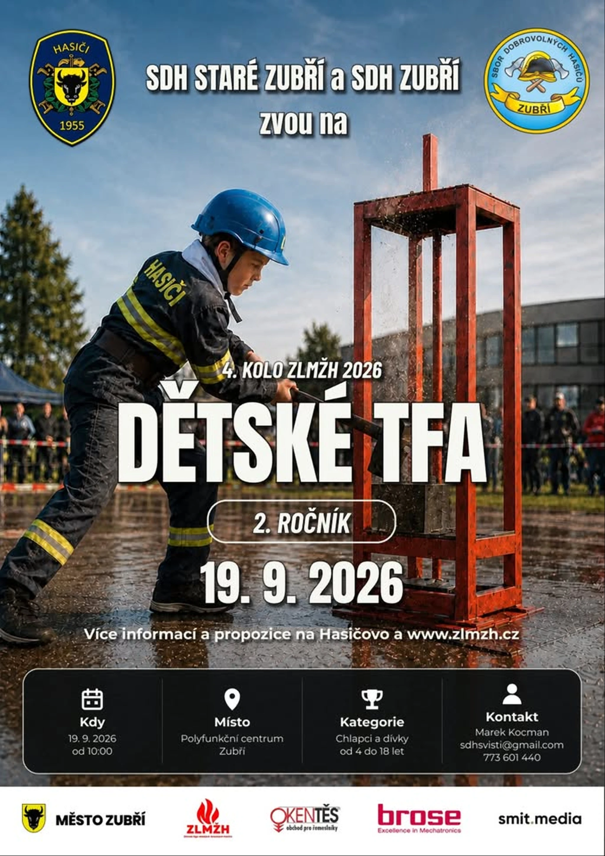 Dětské TFA Zubří 2026 - 4. kolo (finále) ZLMŽH