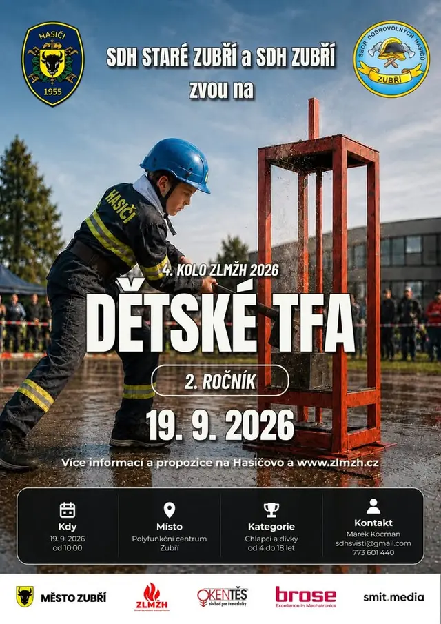 Dětské TFA Zubří 2026 - 4. kolo (finále) ZLMŽH