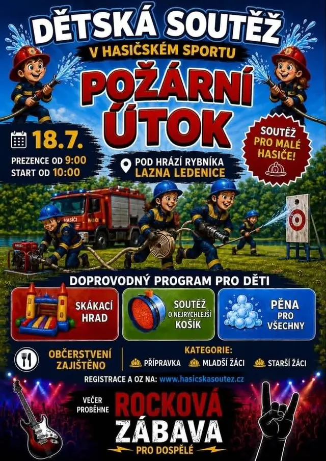 Dětská hasičská soutěž