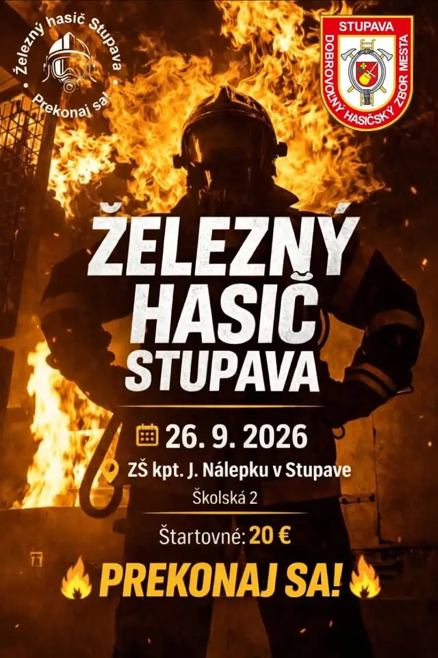 Železný hasič Stupava 2026