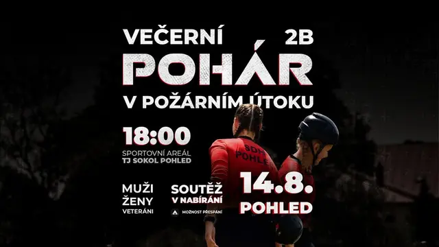 Večerní pohár 2026 | 14. 8. 2026 | Pohled