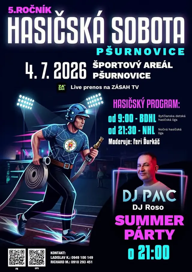 Hasičská sobota 5.ročník
