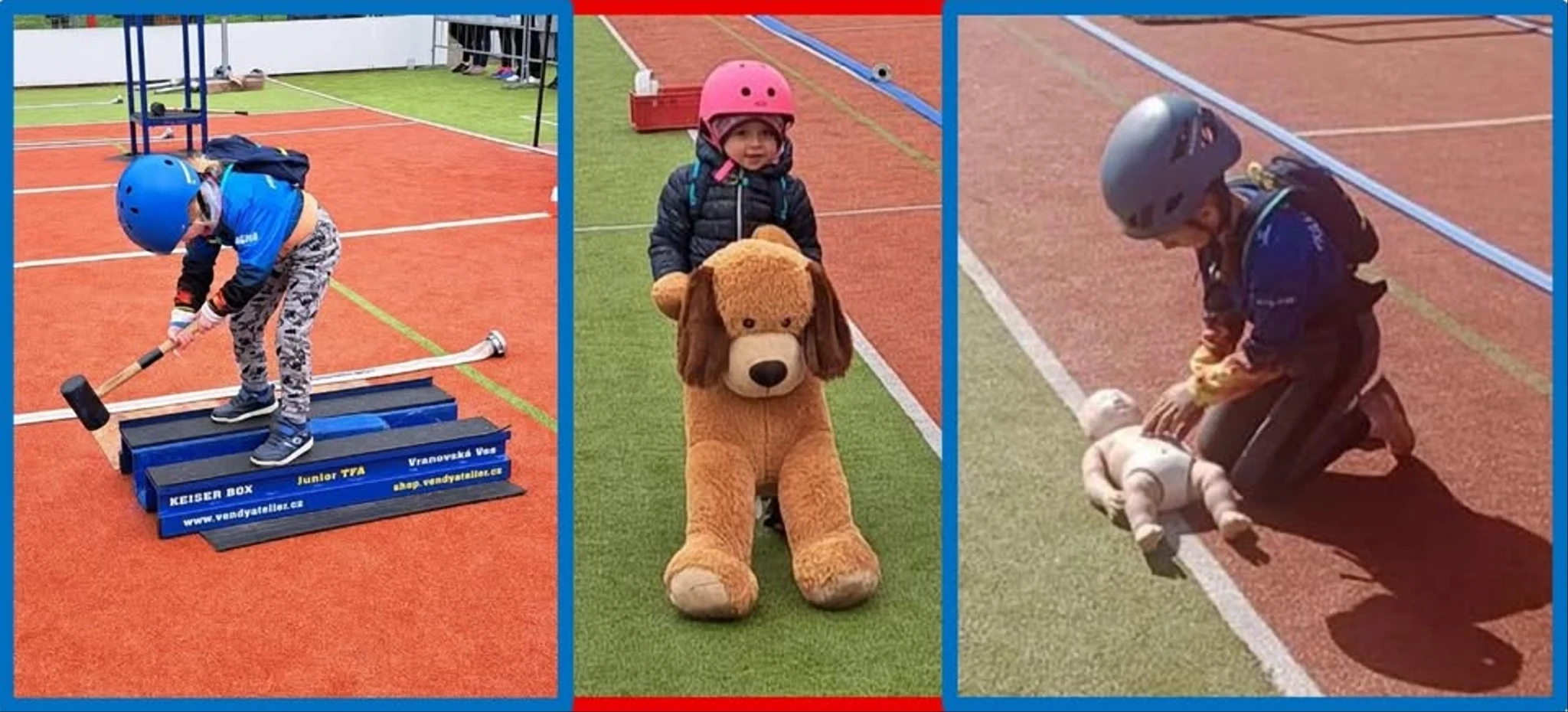 soutěž Železný hasič - Junior TFA Vranovská Ves