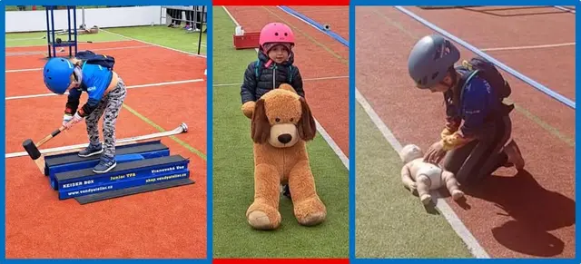 soutěž Železný hasič - Junior TFA Vranovská Ves