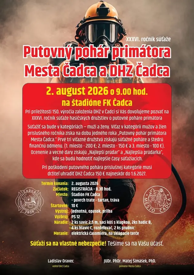 Súťaž o putovný pohár primátora mesta Čadca
