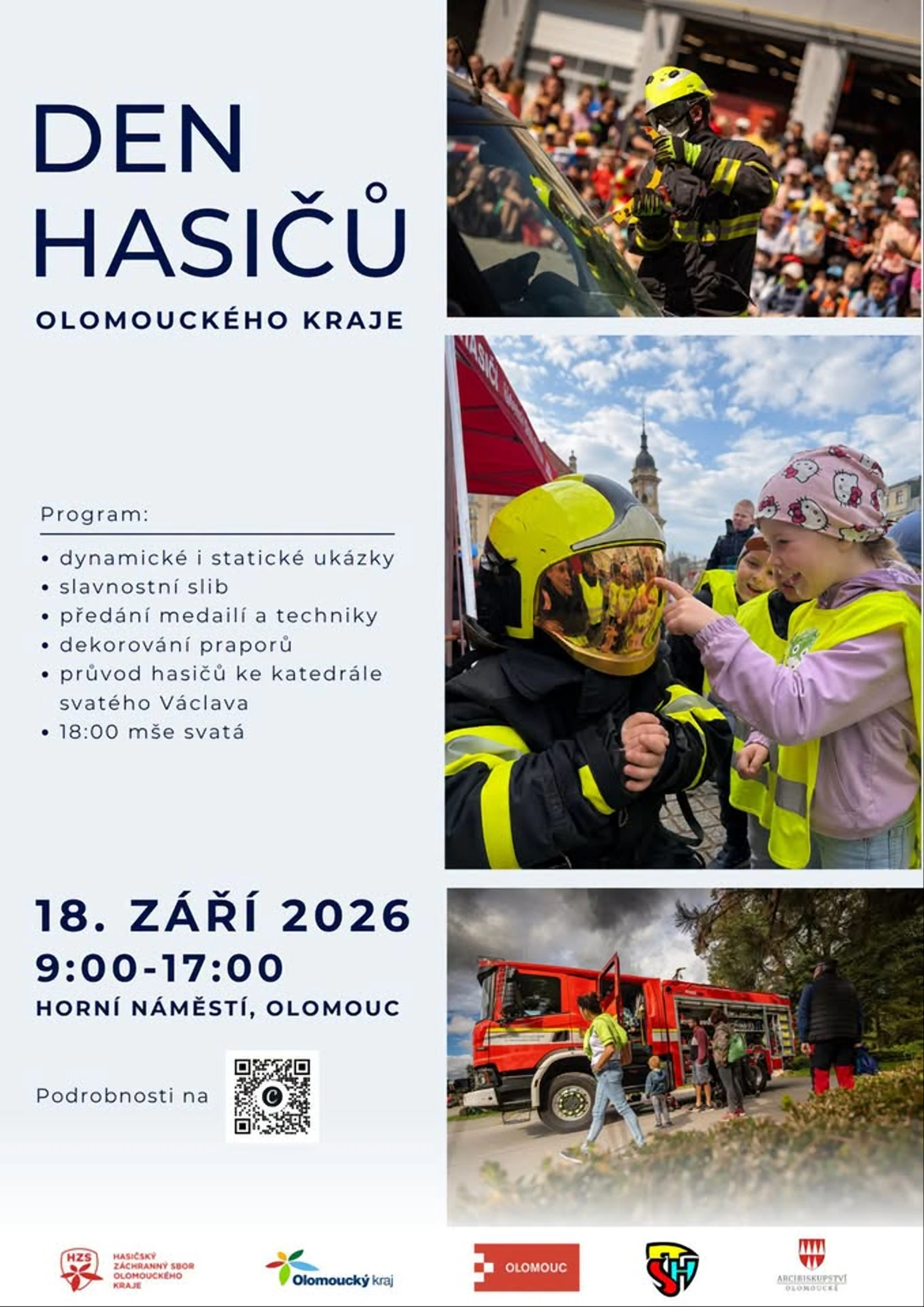 Den hasičů Olomouckého kraje