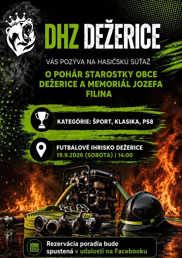 Hasičská súťaž Dežerice