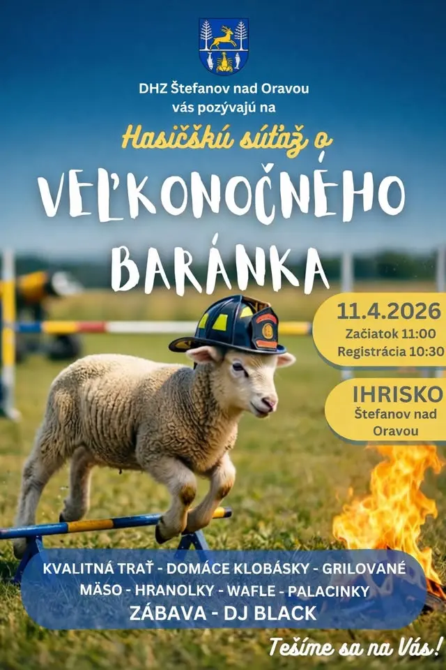 Hasička súťaž o Veľkonočného baránka 2026