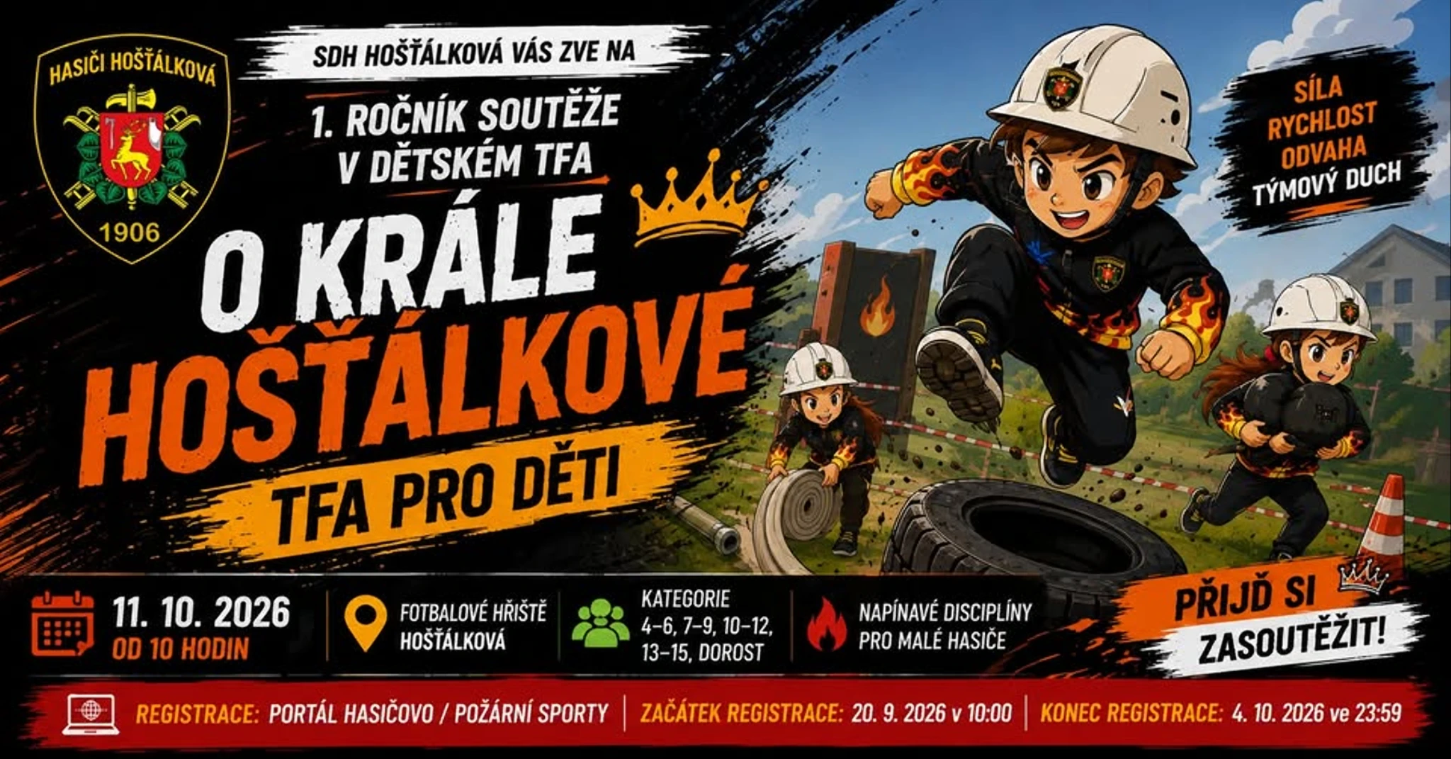 O KRÁLE HOŠŤÁLKOVÉ | Dětské TFA 2026