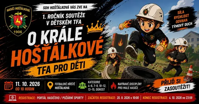 O KRÁLE HOŠŤÁLKOVÉ | Dětské TFA 2026