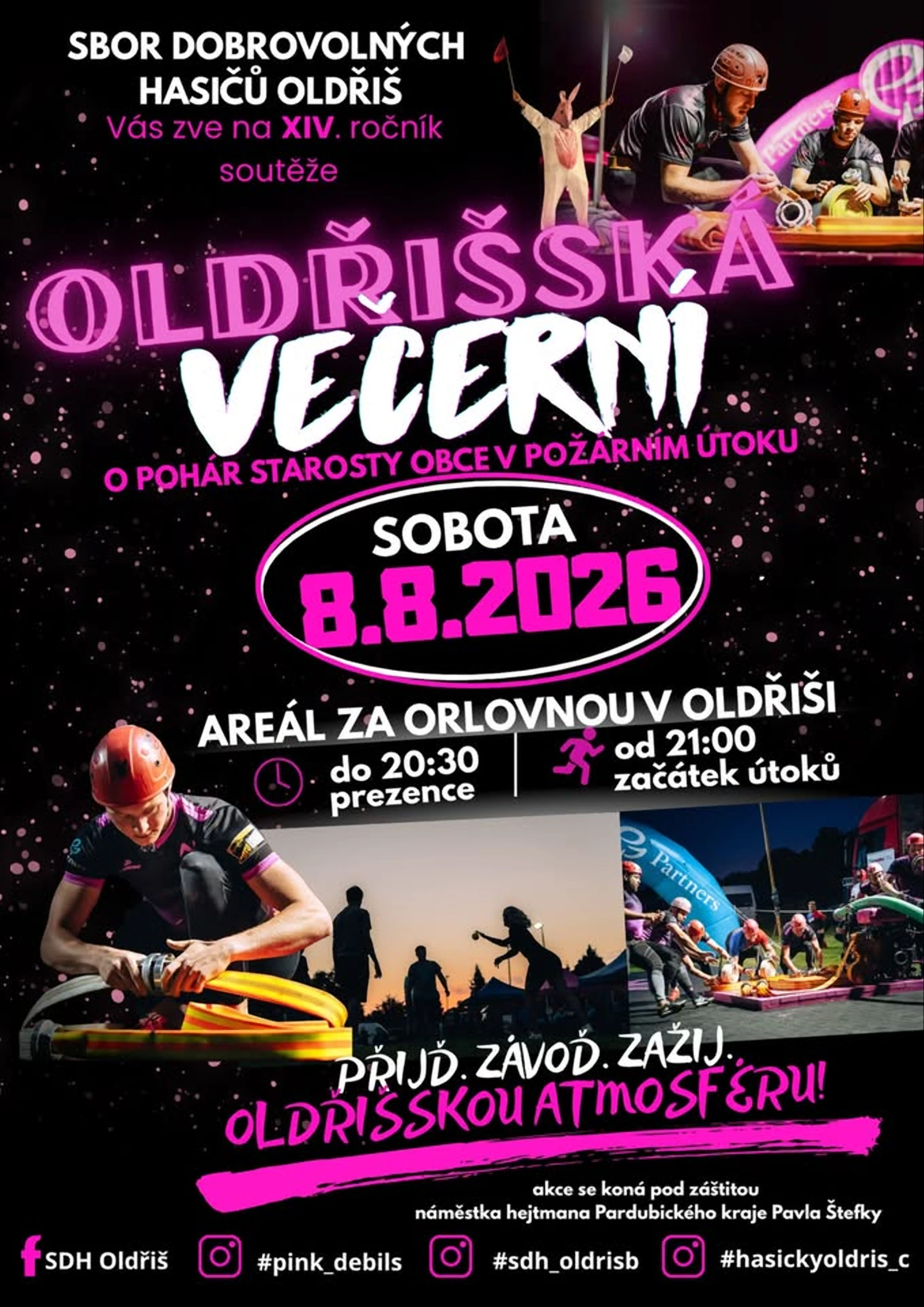 OLDŘIŠSKÁ VEČERNÍ O POHÁR STAROSTY OBCE v požárním útoku