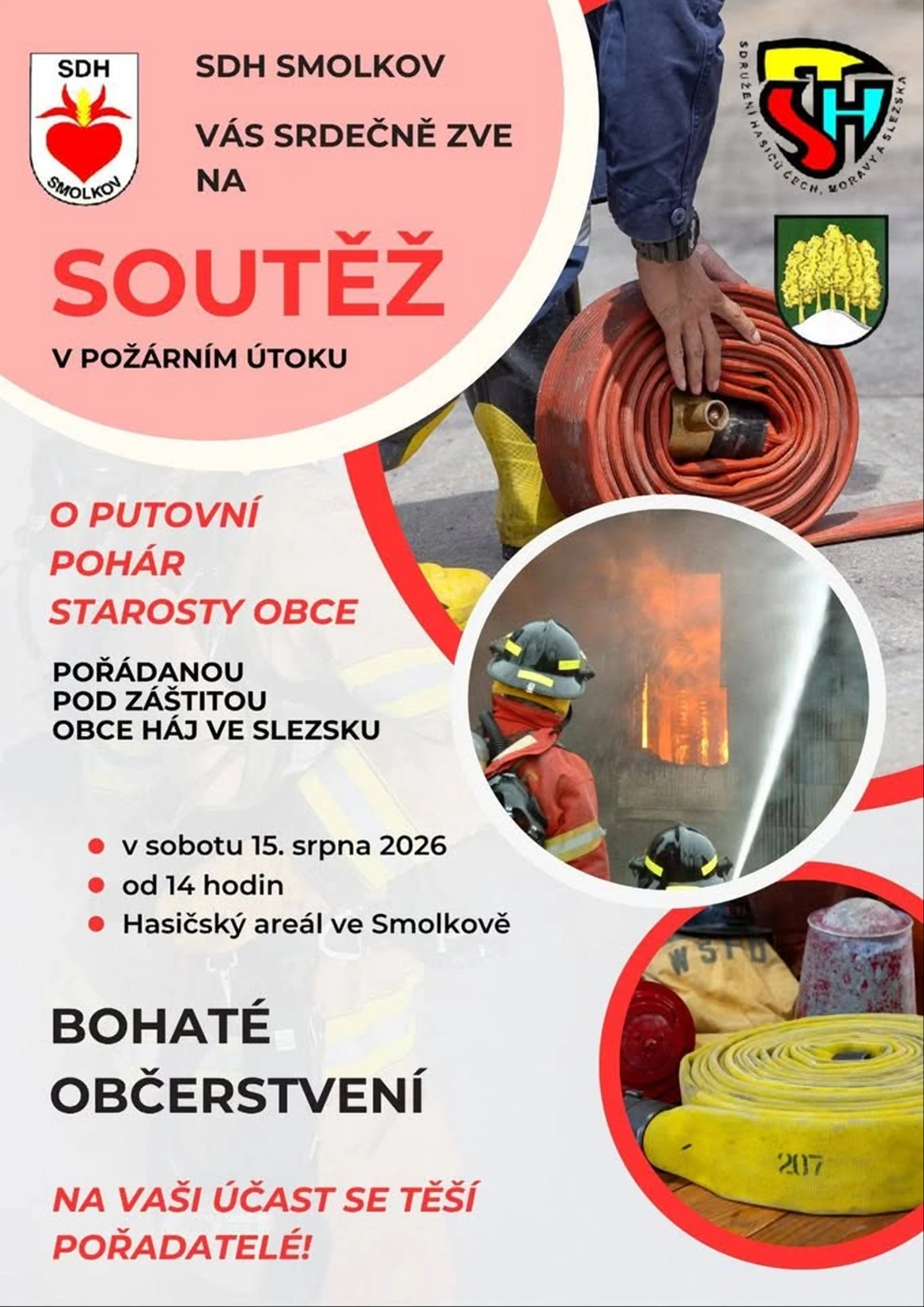 Soutěž v požárním útoku " O pohár starosty obce "