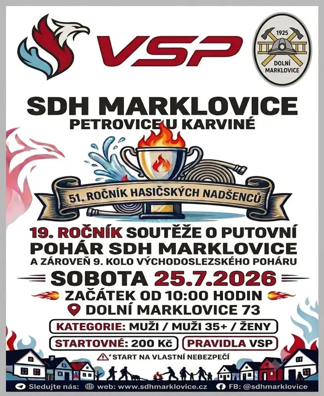 putovní pohár SDH Marklovice