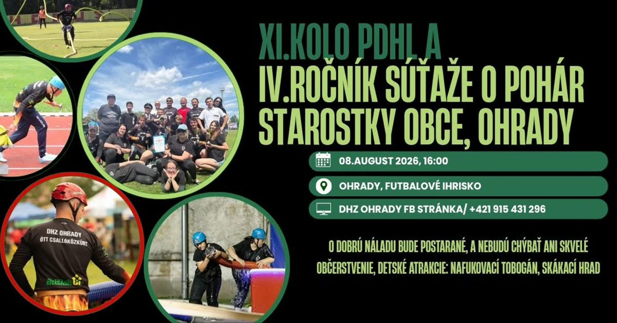 11. kolo PDHL a 4. ročník súťaže o pohár starostky obce