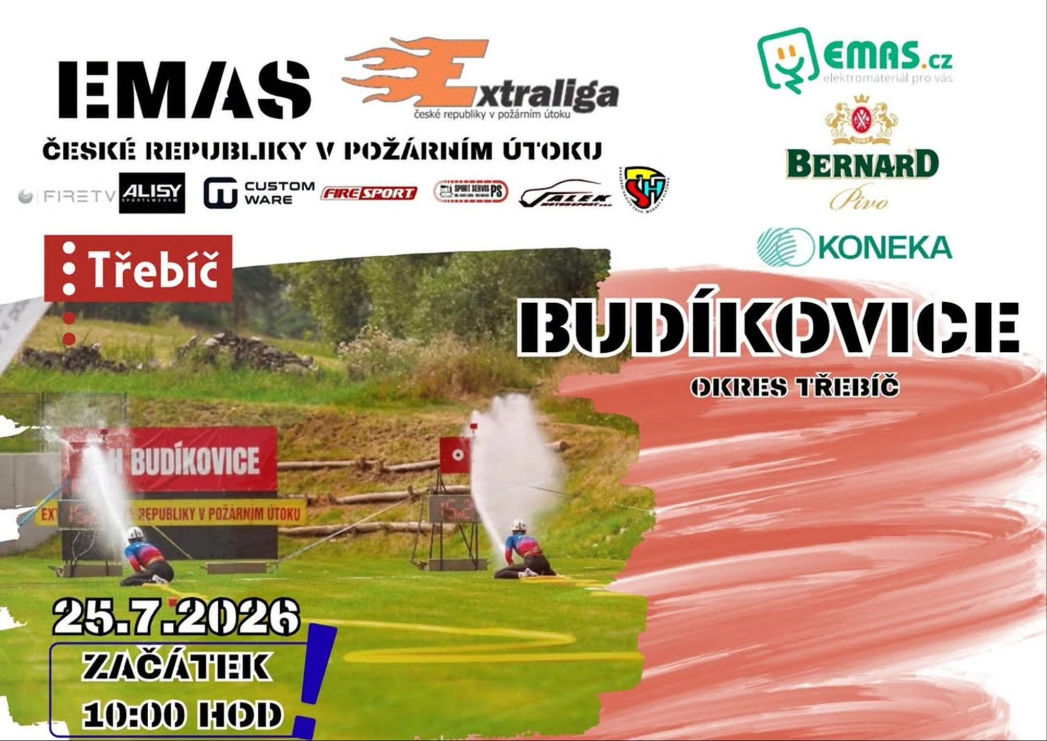 EMAS Extraliga ČR v PÚ Budíkovice 2026