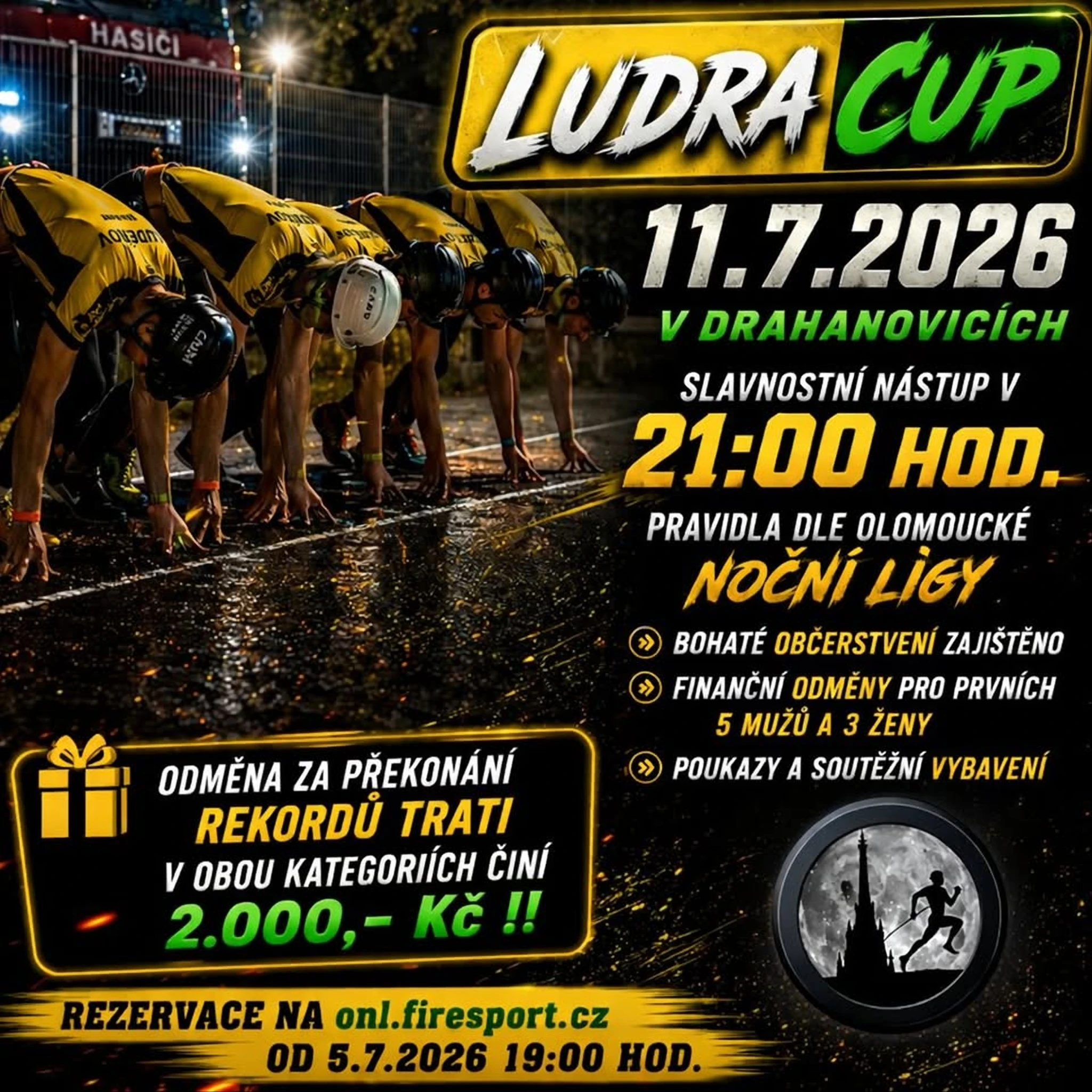 LUDRA CUP 2026 - noční soutěž v PÚ, 4.kolo ONL