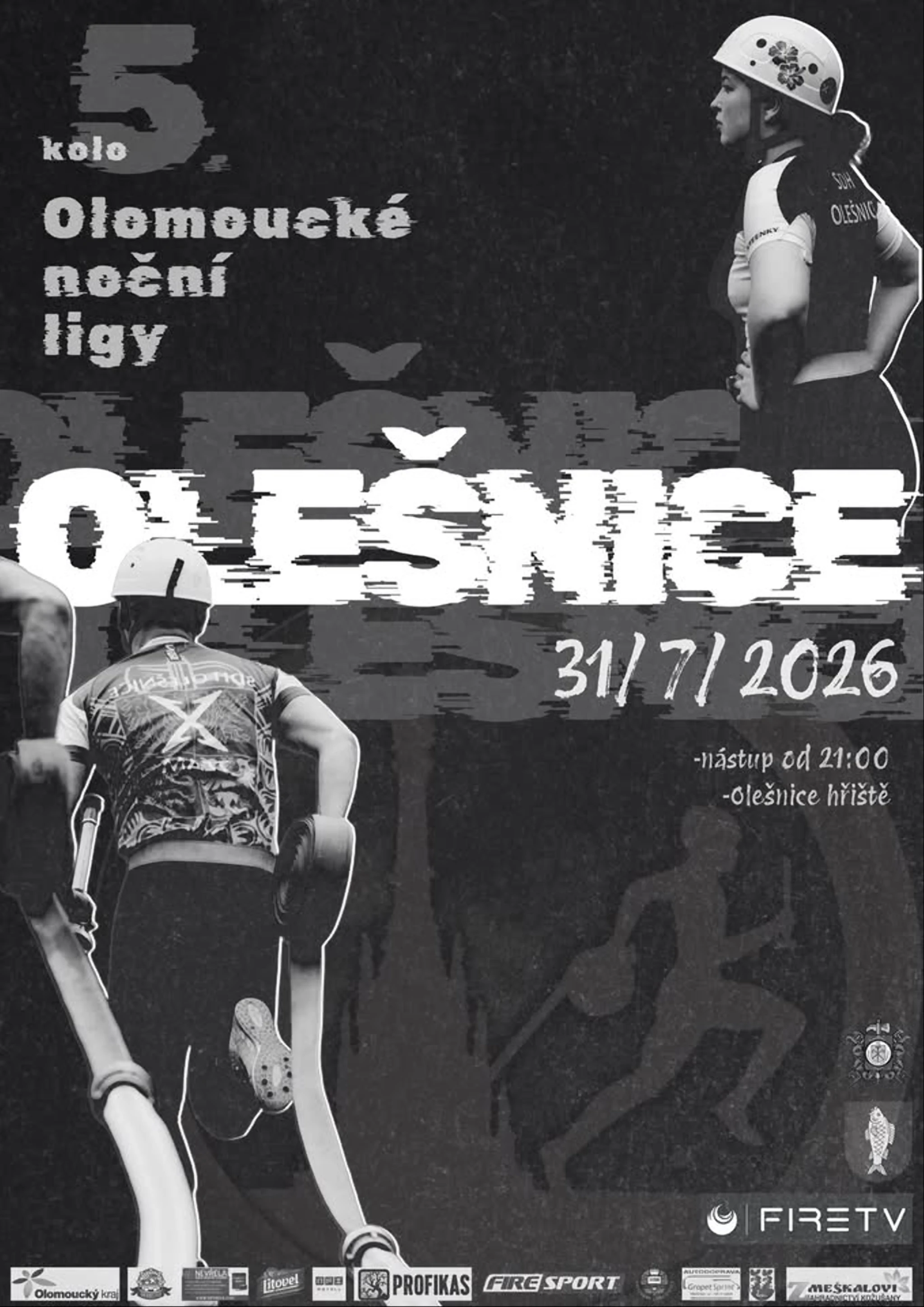 5. kolo Olomoucké noční ligy v Olešnici