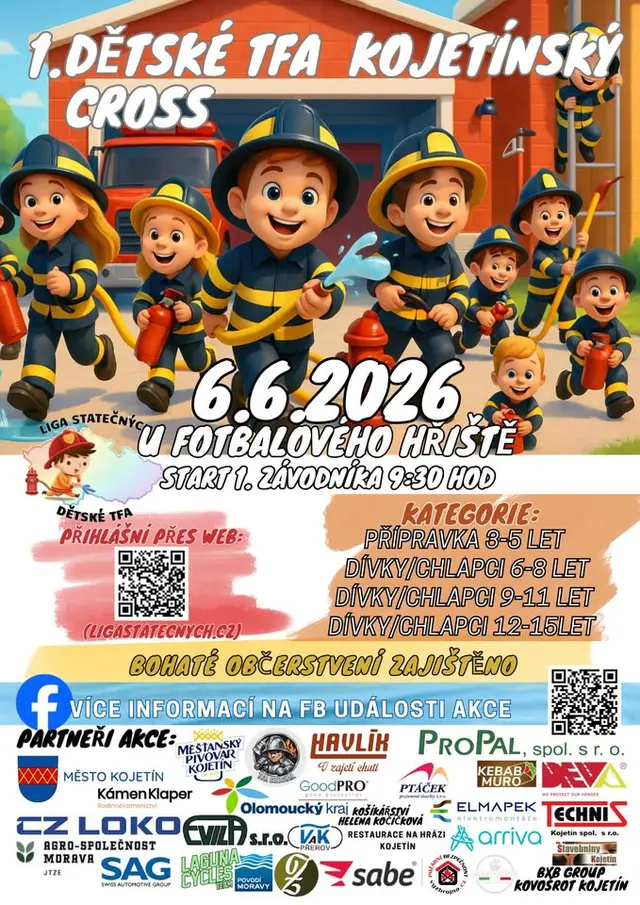 TFA Kojetínský cross | Dětská TFA - Liga Statečných