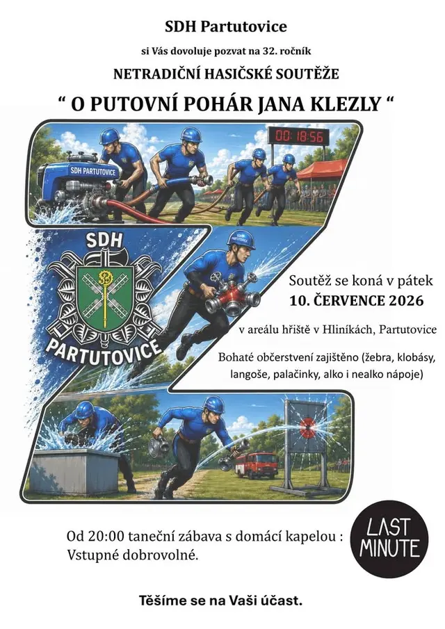 Netradiční hasičská soutěž o putovní pohár Jana Klezly