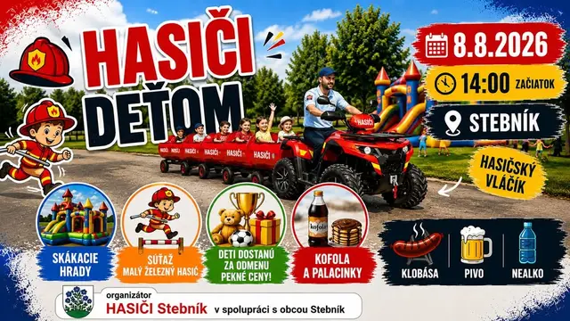 HASIČI DEŤOM 2026