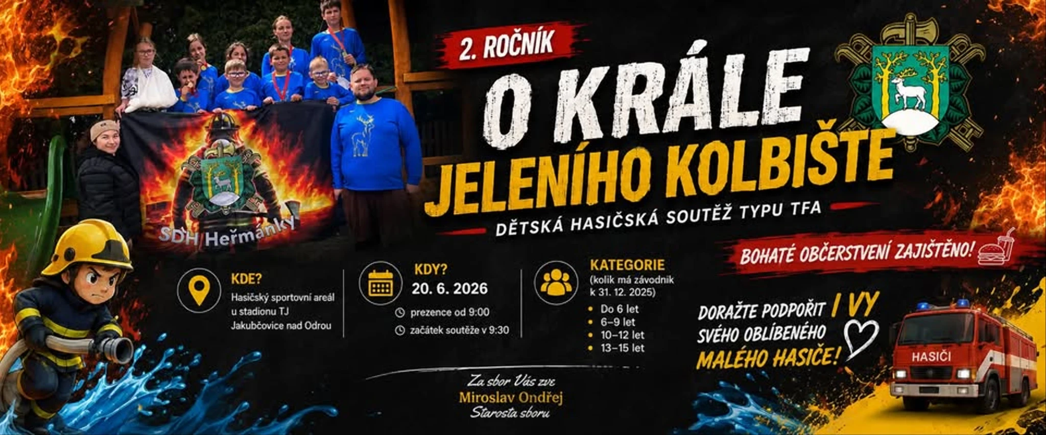 2. ročník soutěže v dětském TFA "O krále jeleního kolbiště"