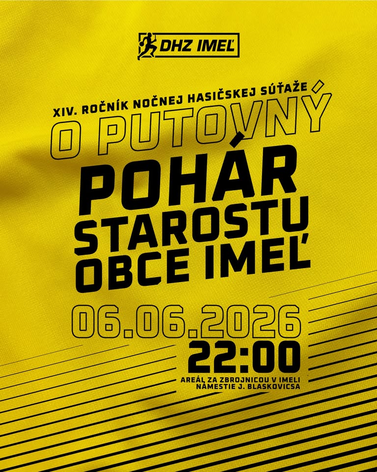 Pohár starostu obce Imeľ 2026