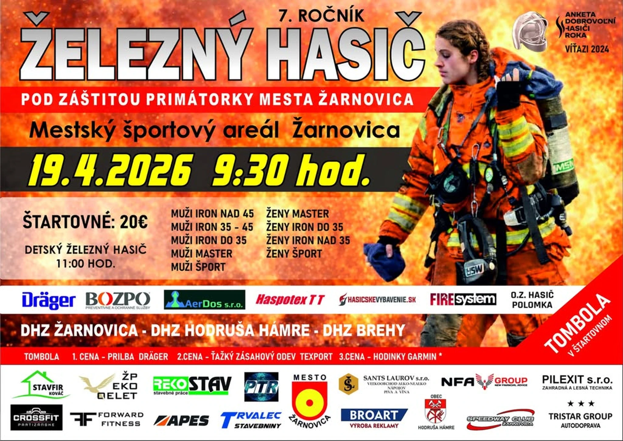 Železný hasič Žarnovica 2026