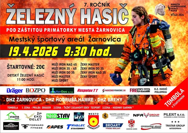 Železný hasič Žarnovica 2026
