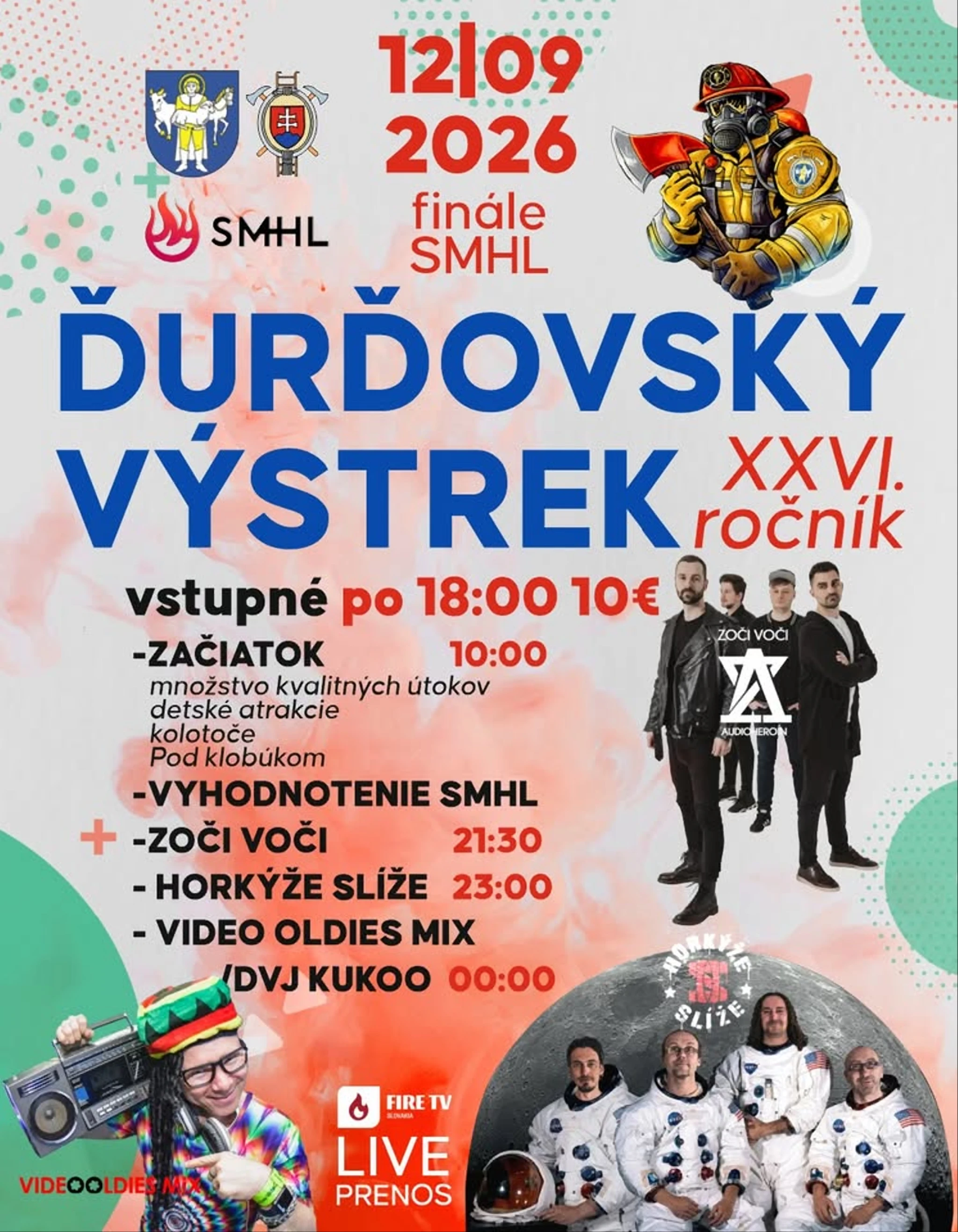 Ďurďovský výstrek - Finále Slovensko - moravskej hasičskej ligy