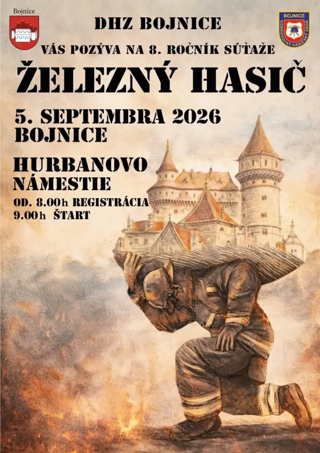 Železný hasič Bojnice 2026