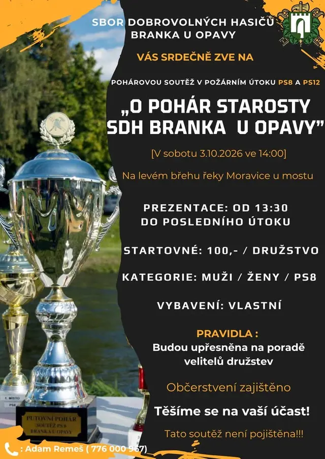 O POHÁR STAROSTY BRANKA U OPAVY